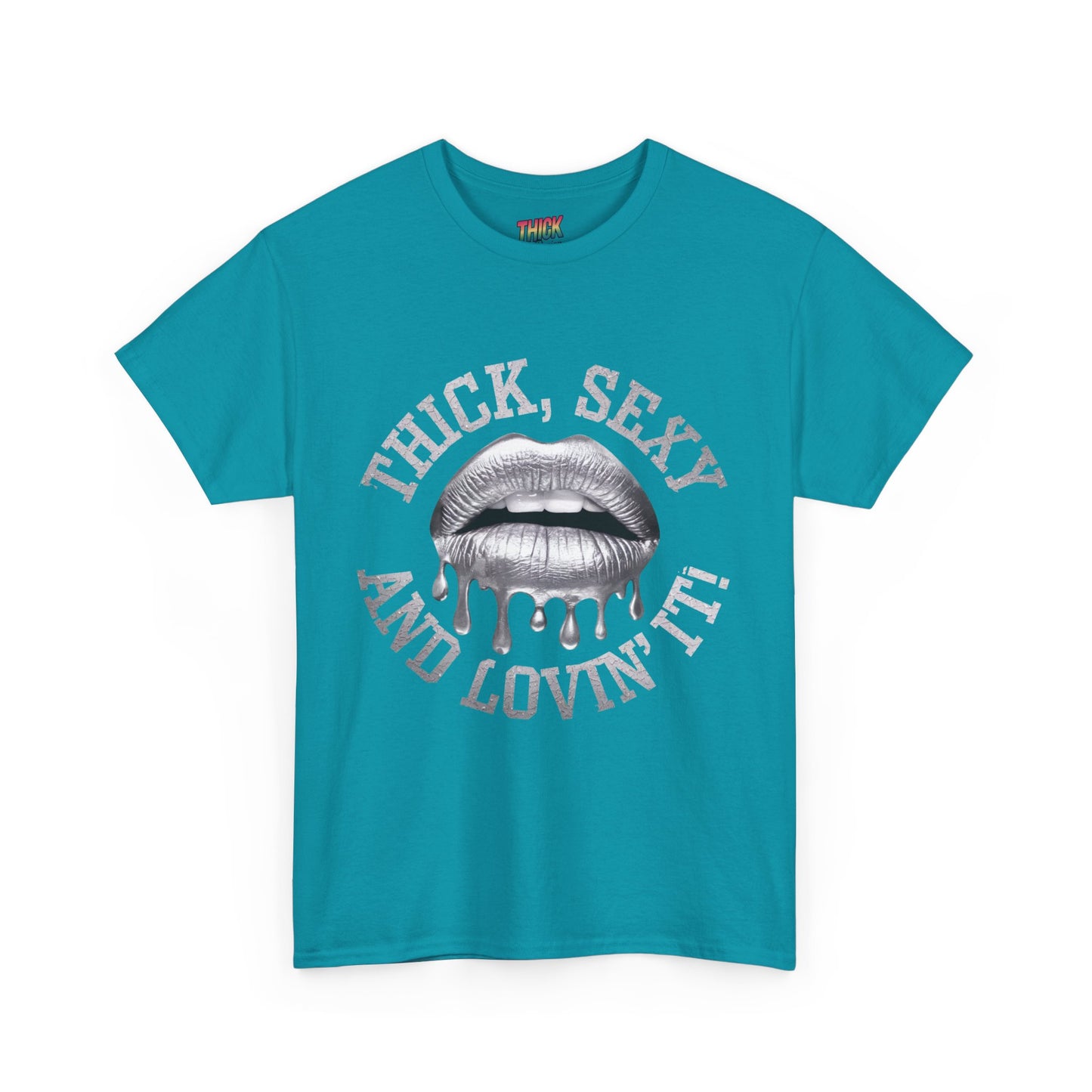 Body Positivity Unisex Tee 'Thick, Sexy and Lovin It' Cotton Shirt