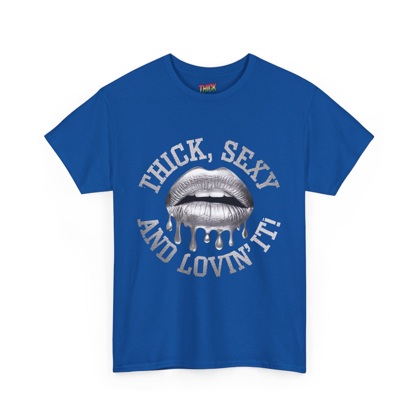 Body Positivity Unisex Tee 'Thick, Sexy and Lovin It' Cotton Shirt