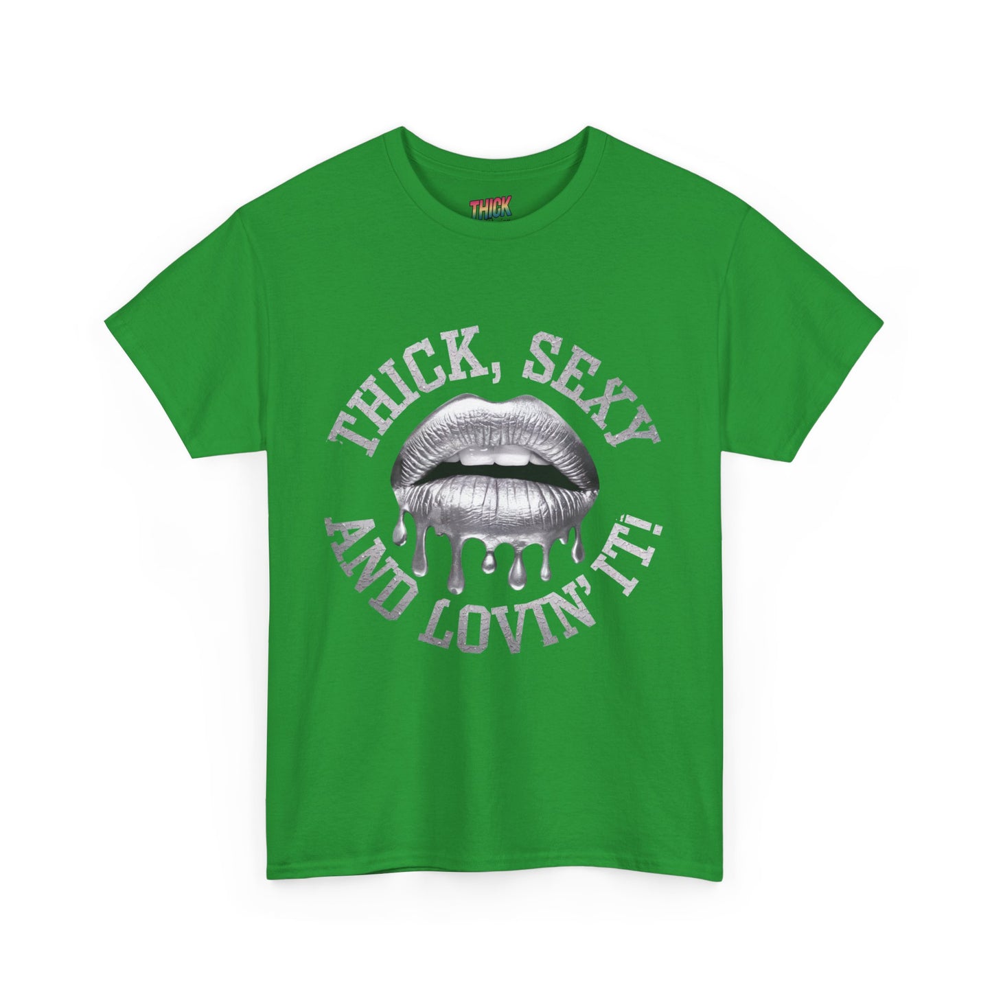 Body Positivity Unisex Tee 'Thick, Sexy and Lovin It' Cotton Shirt